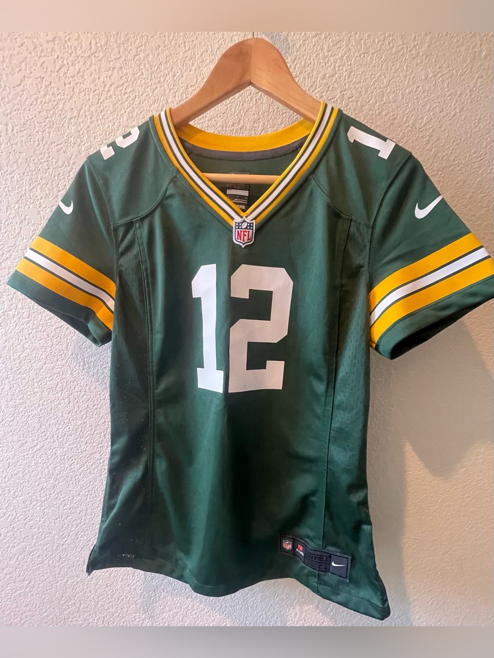 Nike Green Bay Packers Women’s Jersey, Rodgers #12
